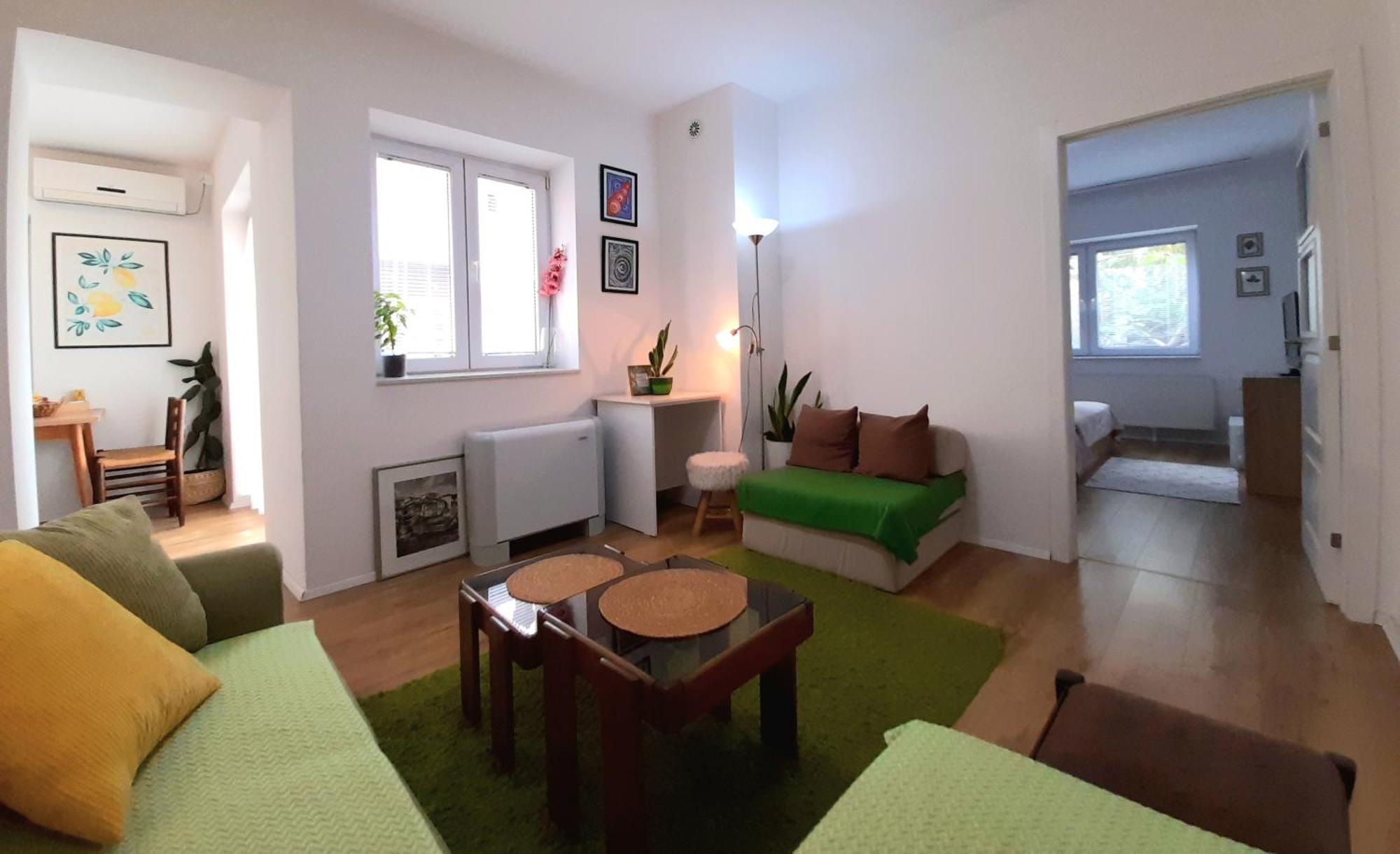 Central Modern Apt With Garden ストルガ エクステリア 写真