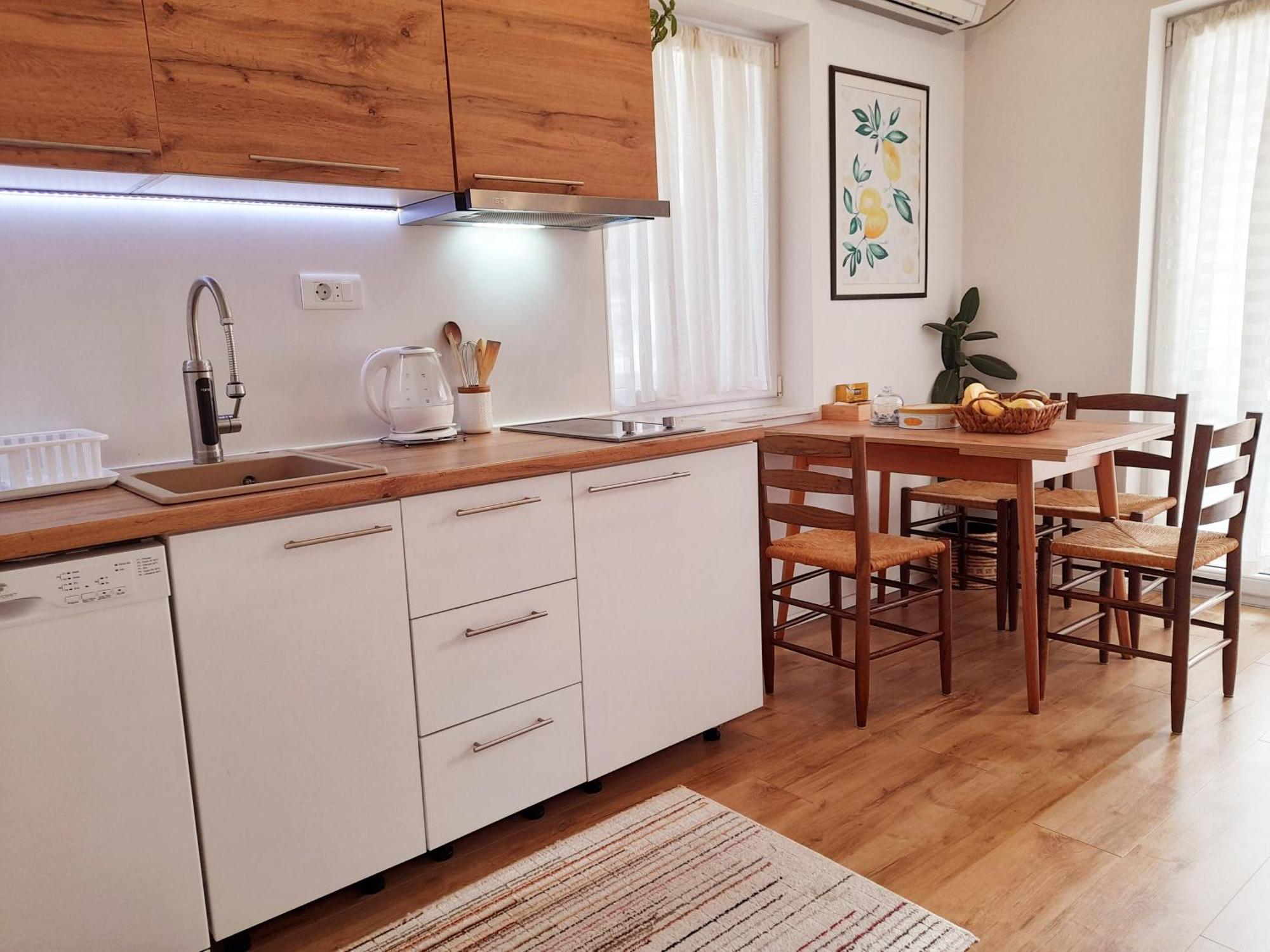Central Modern Apt With Garden ストルガ エクステリア 写真